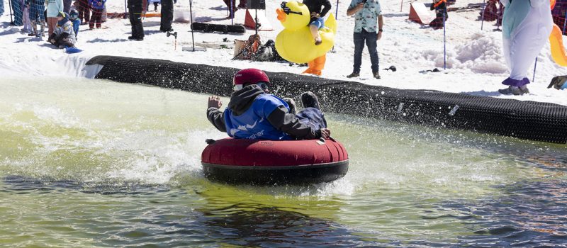 Perisher’s inaugural Splash & Dash Tube Slide Challenge makes a splash for a good cause 